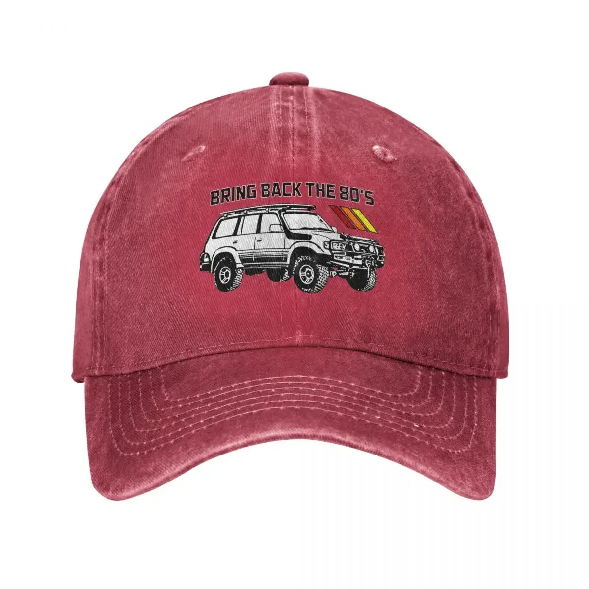 Vintage Land Car Cruiser Baseball Cap Men Women Distressed Cotton Headwear
