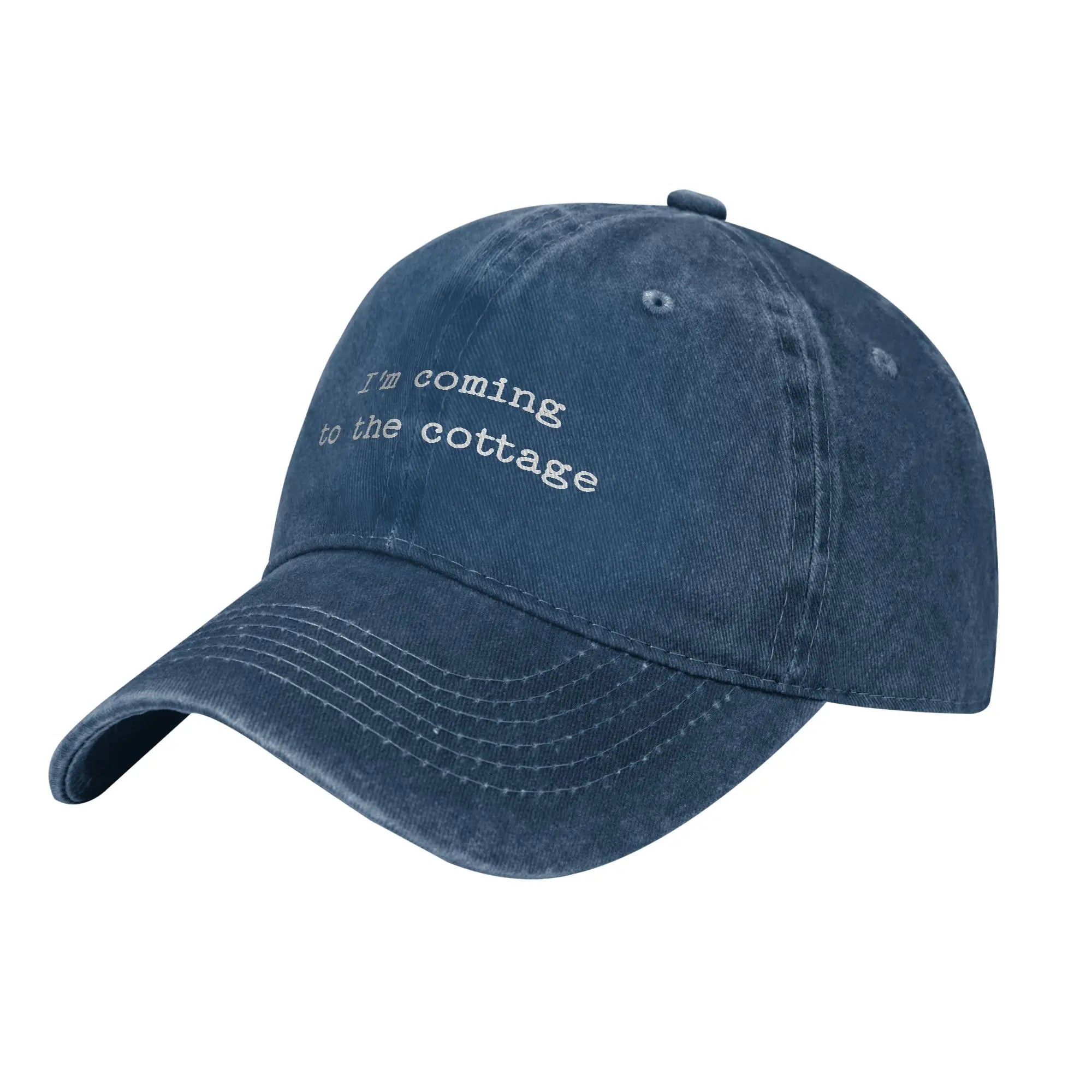 Vintage Heated Rivalry I'm Coming To The Cottage Baseball Caps for Men Women