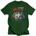 Men Clothing Graphic TShirts Oversized  Battle of The Planets Gatchaman Alter Ego Line-Up  Mens T-Shirt (Black) Oversized Summer
