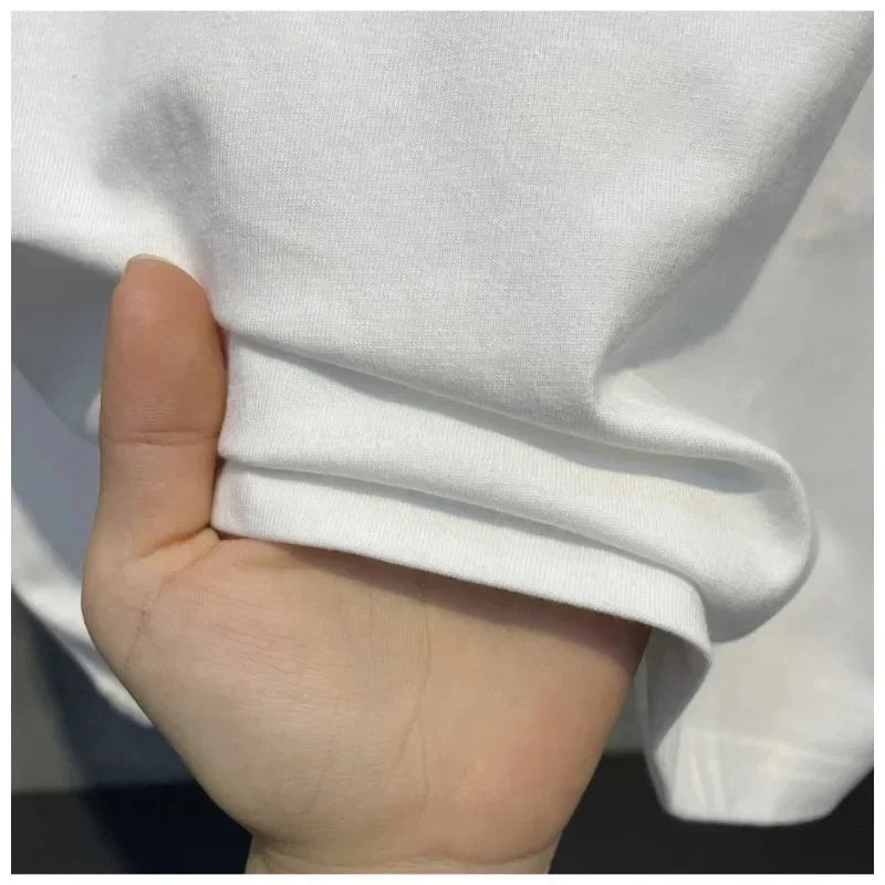 Graphic T-shirt Men Women Vintage Top Hip Hop Streetwear Oversized Tshirt