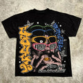 Graphic T-shirt Men Women Vintage Top Hip Hop Streetwear Oversized Tshirt