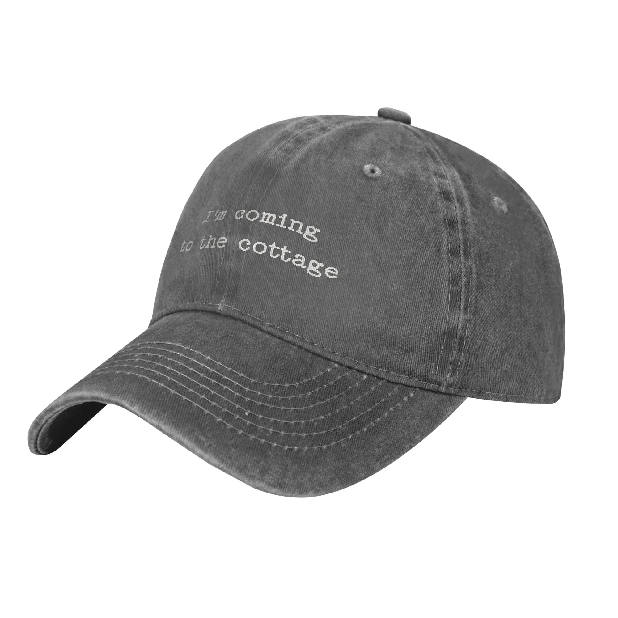 Vintage Heated Rivalry I'm Coming To The Cottage Baseball Caps for Men Women