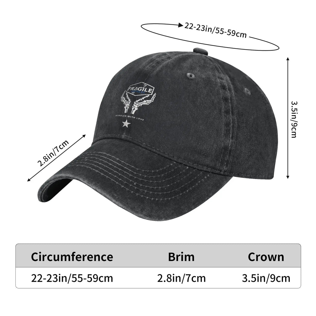 Vintage Fragile Expressed Death Stranding Baseball Cap Unisex Style