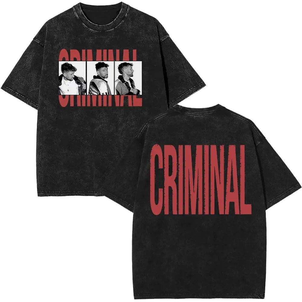Summer Casual Oversized T-shirts Rapper Dani Fernandez Fashion Graphics Vintage