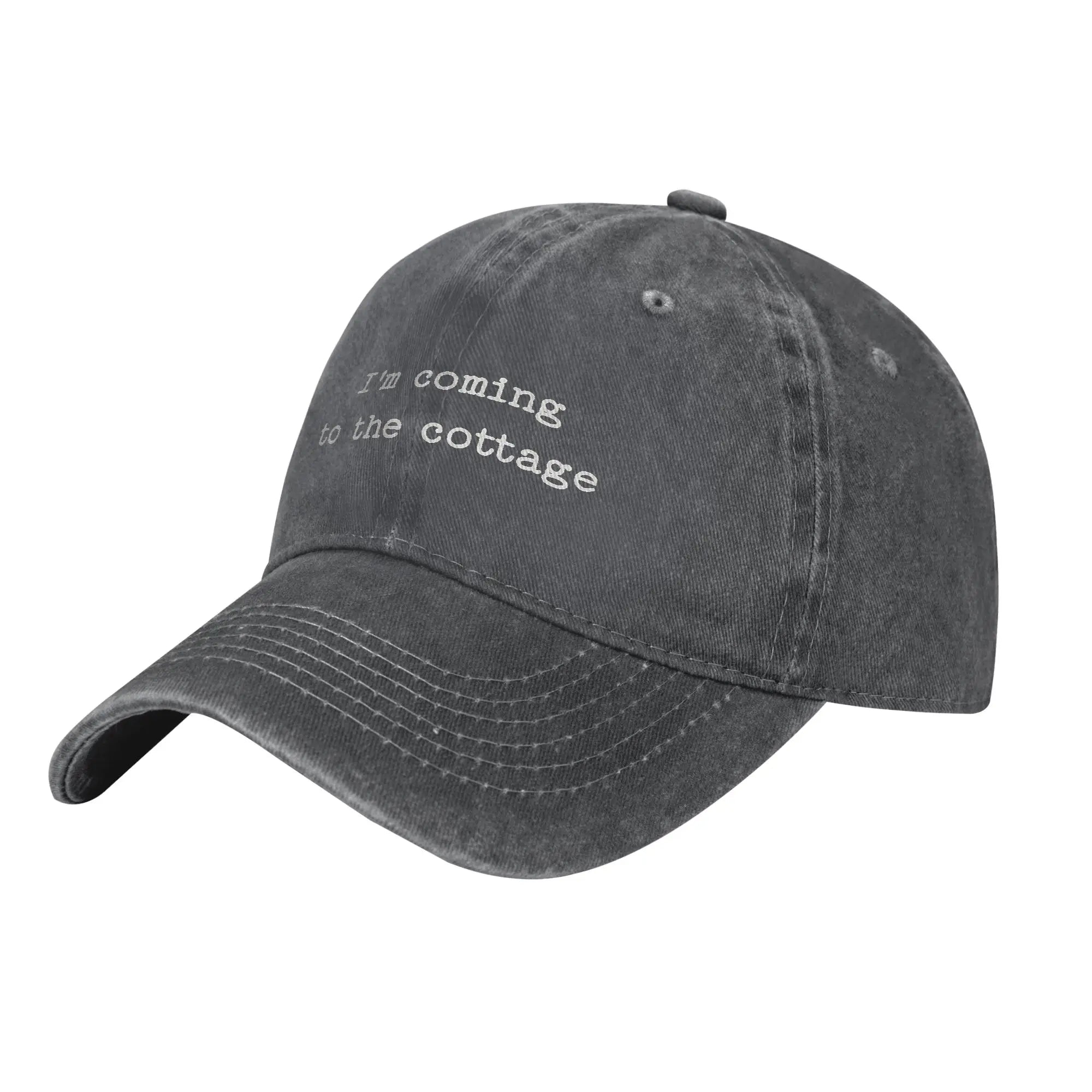 Vintage Heated Rivalry I'm Coming To The Cottage Baseball Caps for Men Women