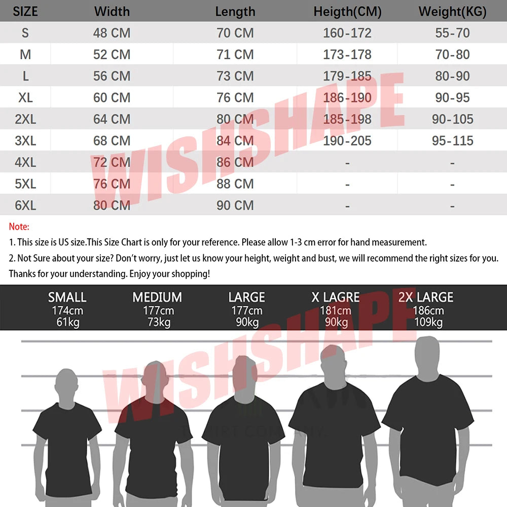 Oversized T Shirt Beach  Rock Music Rush Band Fashion T Shirts  Pure Cotton Tshirt for Men Y2K Casual Big Size Short Sleeve Tees