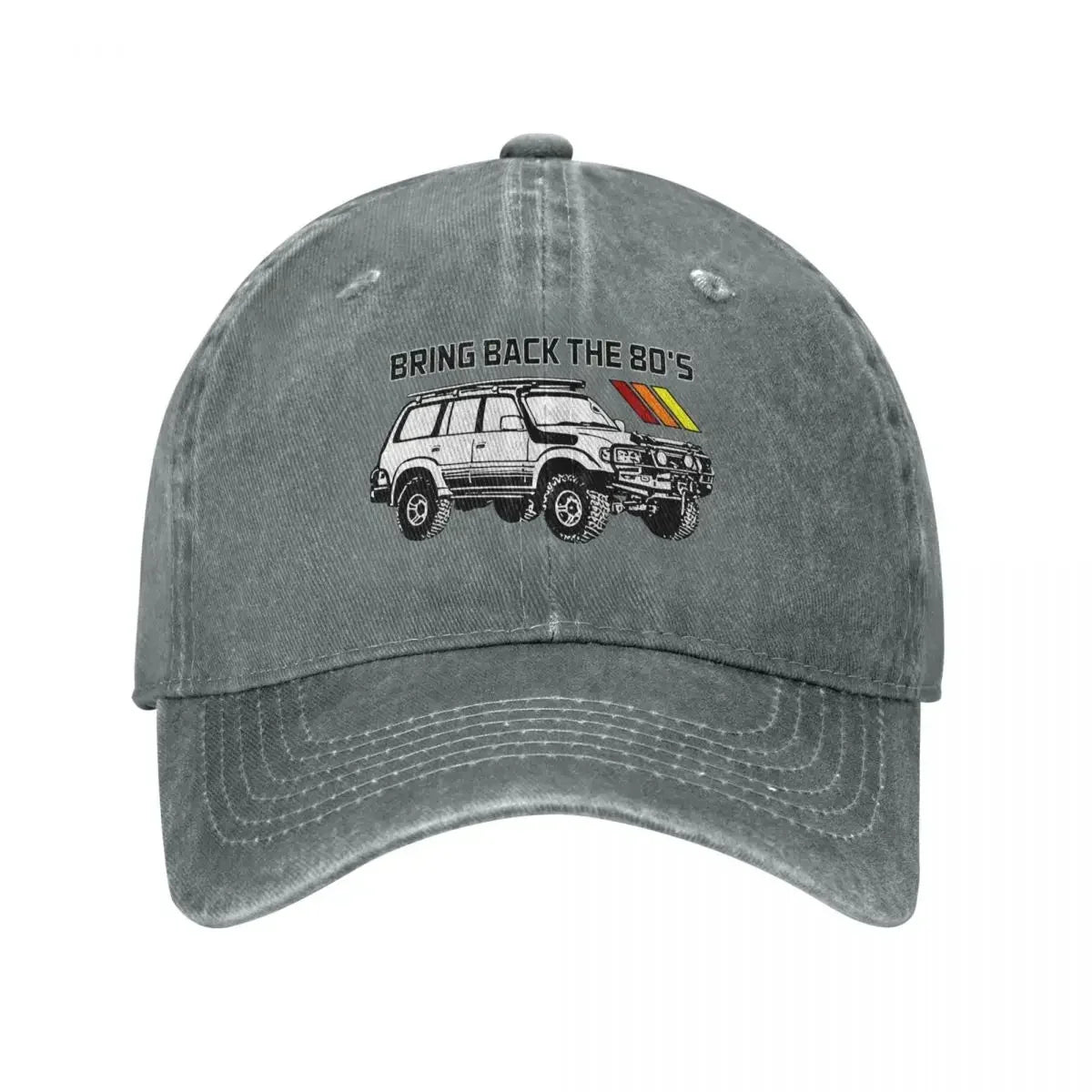 Vintage Land Car Cruiser Baseball Cap Men Women Distressed Cotton Headwear