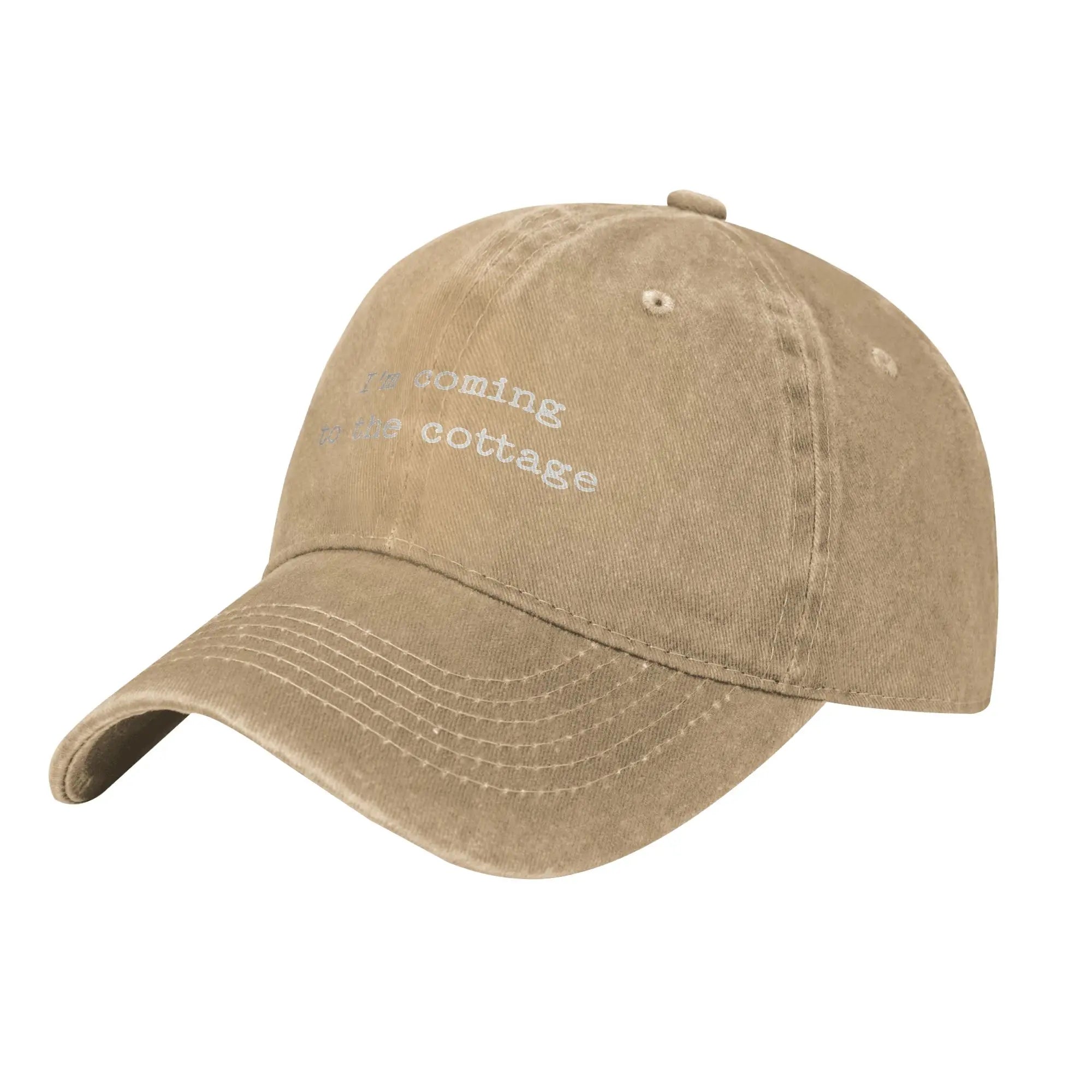 Vintage Heated Rivalry I'm Coming To The Cottage Baseball Caps for Men Women