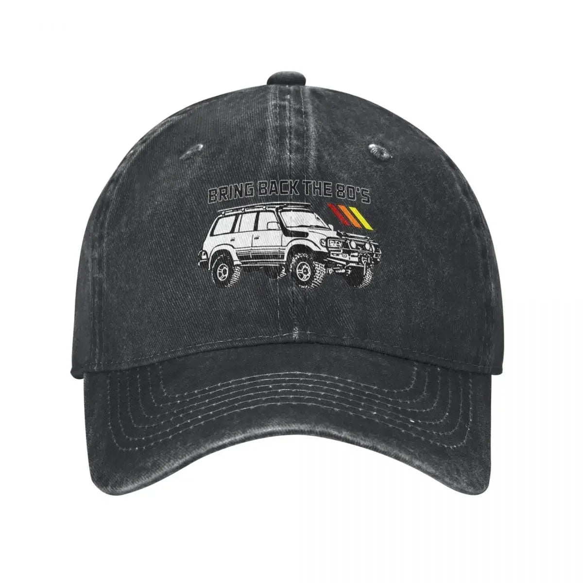 Vintage Land Car Cruiser Baseball Cap Men Women Distressed Cotton Headwear